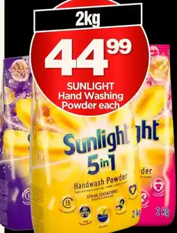 Choppies Sunlight Hand Washing Powder offer
