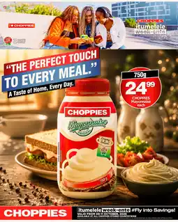 Choppies CHOPPIES Mayonnaise offer