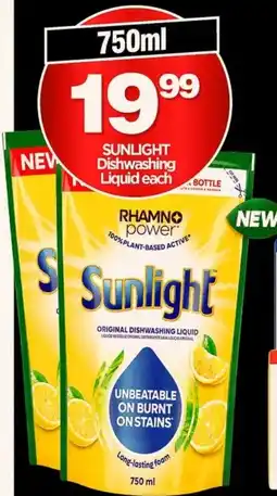 Choppies Sunlight Dishwashing Liquid offer