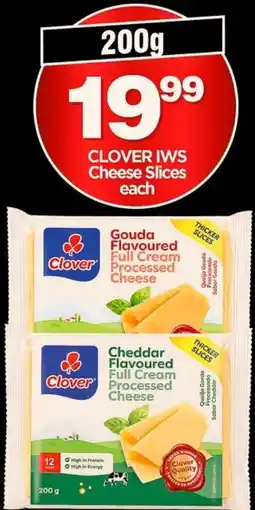 Choppies Clover Cheese Slices offer