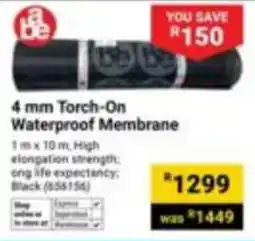 Builders Express a be 4 mm Torch-On Waterproof Membrane offer
