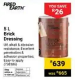 Builders Express Fired Earth Brick Dressing offer