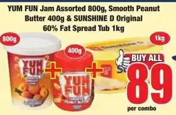 Boxer Superstores YUM FUN Jam Assorted offer