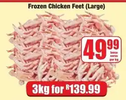 Boxer Superstores Frozen Chicken Feet (Large) offer