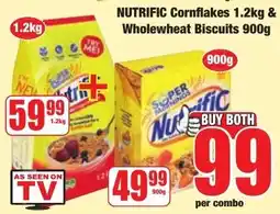 Boxer Superstores NUTRIFIC Cornflakes & Wholewheat Biscuits offer