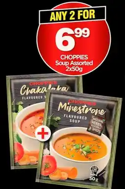 Choppies CHOPPIES Soup Assorted offer