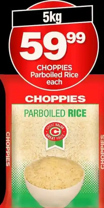 Choppies Parboiled Rice
