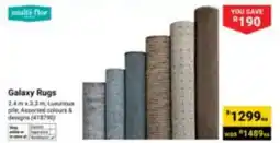 Builders Express multi-flo Galaxy Rugs Assorted offer