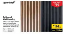 Builders Express UpperEdge Driftwood Wall Cladding offer