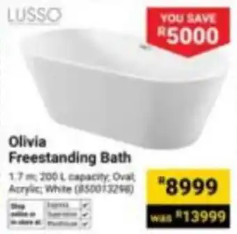 Lusso Olivia Freestanding Bath
