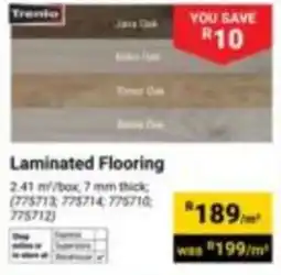 Builders Express Trento Laminated Flooring offer