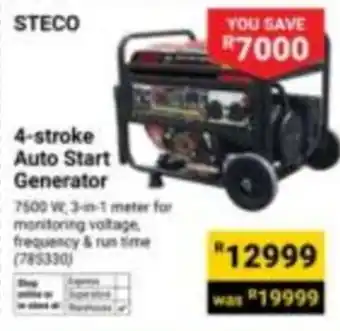 STECO 4-stroke Auto Start Generator