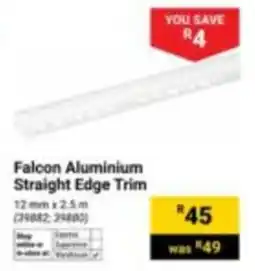 Builders Express Falcon Aluminium Straight Edge Trim offer