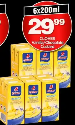 Choppies Clover Custard offer