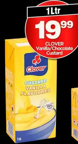 Choppies Clover Custard Vanilla Flavoured offer