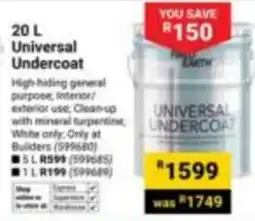 Builders Express Fired Earth Universal Undercoat offer