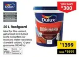 Builders Express Dulux Roofguard offer