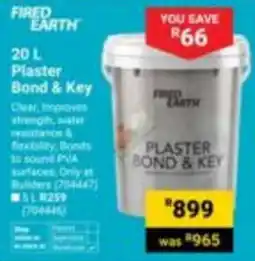 Builders Express Fired Earth Plaster Bond & Key offer