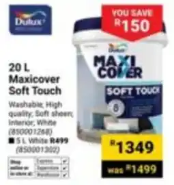 Builders Express Dulux Maxicover Soft Touch offer