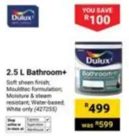 Builders Express Dulux Bathroom offer