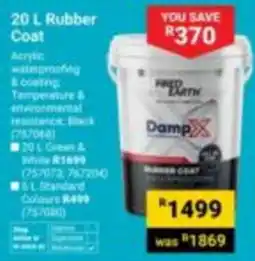 Builders Express Fired Earth Rubber Coat offer