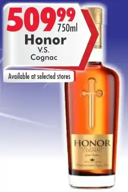 Prestons Honor V.S. Cognac offer