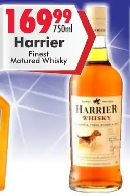 Prestons Harrier Finest Matured Whisky offer