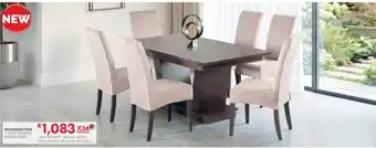 WASHINGTON 7-PIECE DINING ROOM SUITE