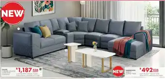 Chloe Corner Lounge Suite with Console