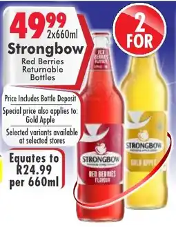 Prestons Strongbow Red Berries offer