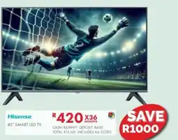 Beares Hisense 40" SMART LED TV offer