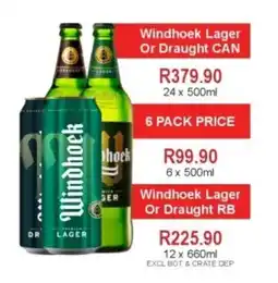 Johnny's Liquor Hypermarket Windhoek Lager offer