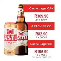 Johnny's Liquor Hypermarket Castle Lager offer