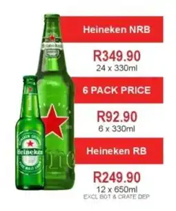 Johnny's Liquor Hypermarket Heineken NRB offer