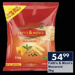 President Hyper Fatti's & Moni's Macaroni offer