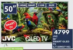 President Hyper JVC 50" SMART QLED TV offer