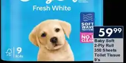 President Hyper Baby Soft Toilet Tissue offer