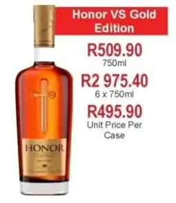 Johnny's Liquor Hypermarket Honor VS Gold Edition offer