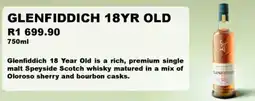 Johnny's Liquor Hypermarket GLENFIDDICH 18YR OLD offer