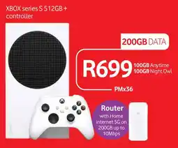 Makro XBOX series S 512GB + controller offer
