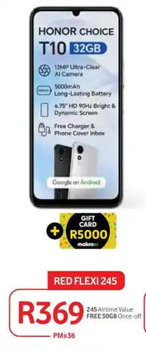 Makro HONOR CHOICE T10 32GB offer