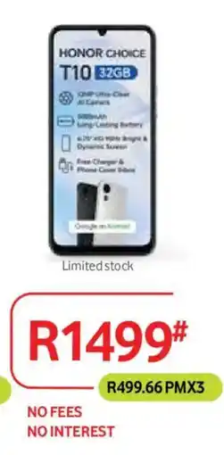 Makro HONOR CHOICE T10 32GB offer