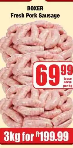 Boxer BOXER Fresh Pork Sausage offer
