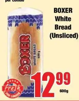Boxer BOXER White Bread (Unsliced) offer