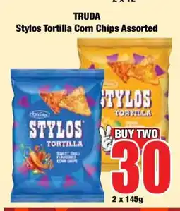 Boxer Stylos Tortilla Corn Chips Assorted offer
