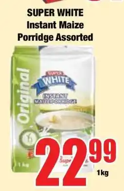 Boxer SUPER WHITE Instant Maize Porridge Assorted offer