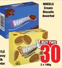 Boxer WHEELS Cream Biscuits Assorted offer
