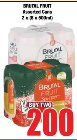 Boxer BRUTAL FRUIT Assorted Cans offer