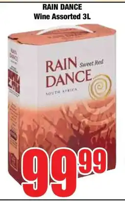 Boxer RAIN DANCE Wine Assorted 3L offer