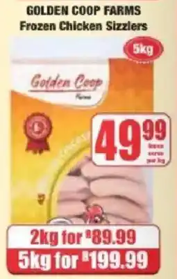Boxer Golden Coop Farms Frozen Chicken Sizzlers offer